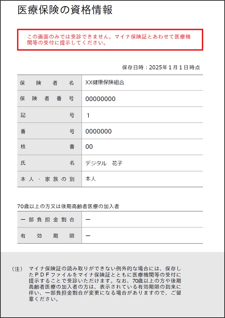 マイナ保険証について